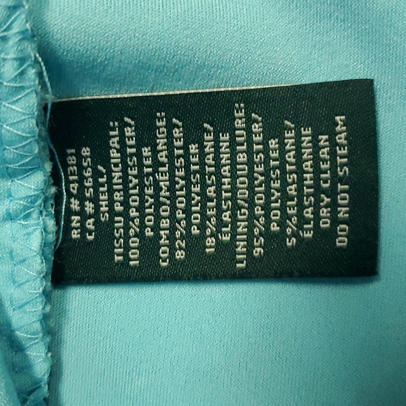 Lauren Ralph Lauren teal blue dress - Picture 7 of 8